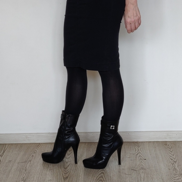 Luxury Italian brand - Fabiani / Genuine Leather, Black Boots ✳️✳️✳️ - Picture 3 of 16